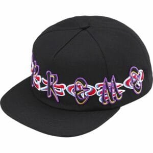 Boné Supreme Aoi Spellout Preto