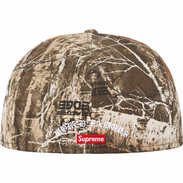 Boné Supreme Gold Cross S Camuflado