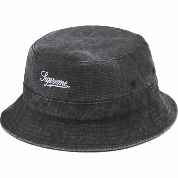 Bucket Supreme Coated Denim Crusher Preto