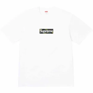 Camiseta Supreme Box Logo Branco