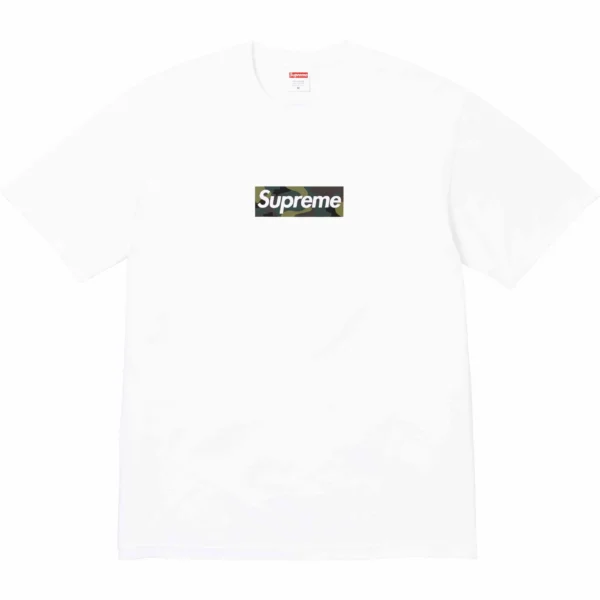 Camiseta Supreme Box Logo Branco