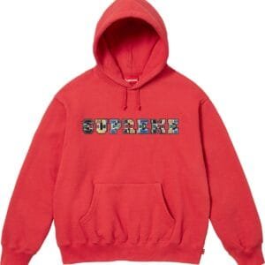 Moletom Supreme COLLEGIATE Vermelho
