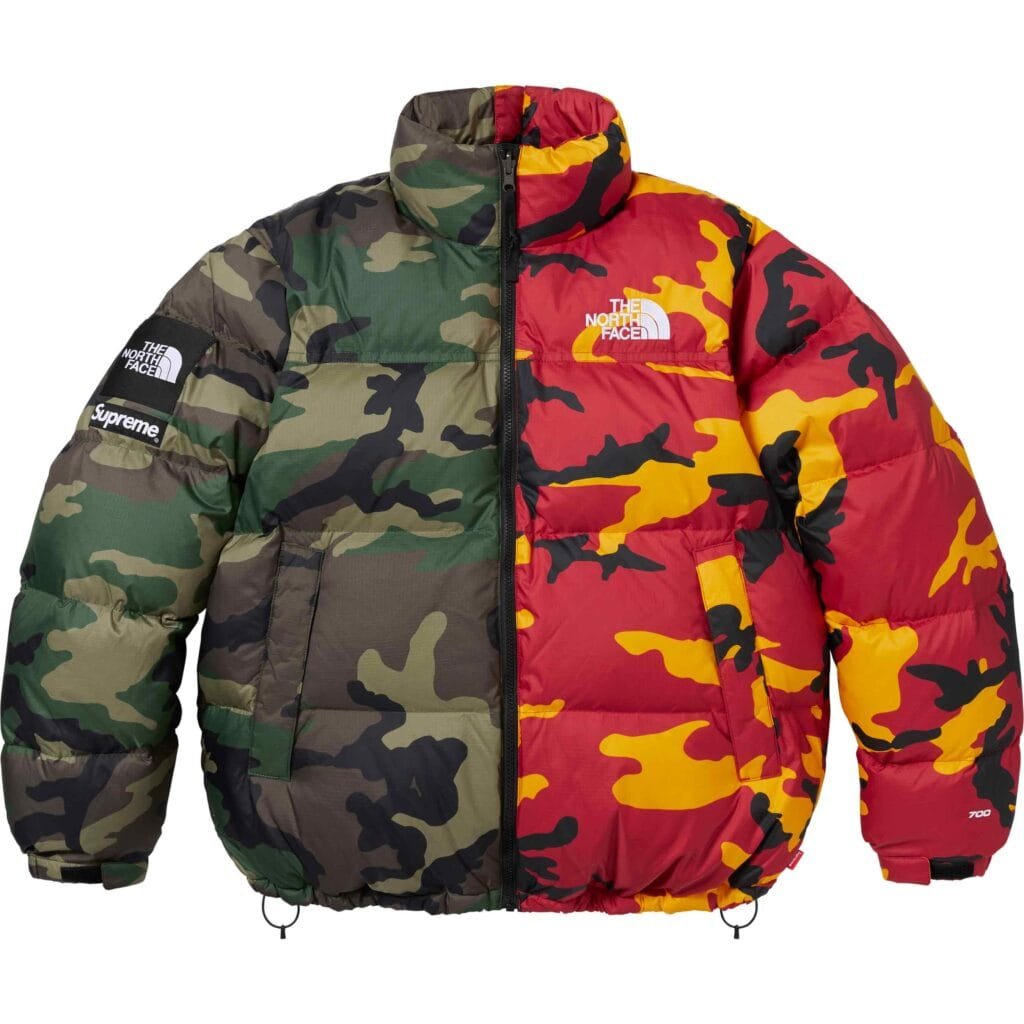 Jaqueta Puffer Supreme X The North Face Camuflada - Compre Online