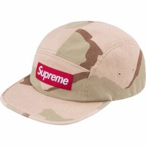 Boné Supreme Washed Chino Twill Camuflado