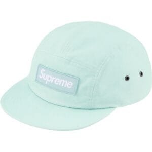 Boné Supreme Waxed Cotton Azul