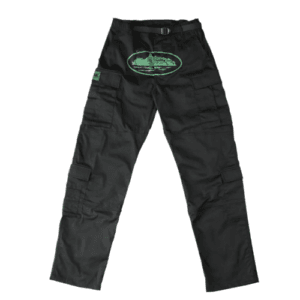 Calça Corteiz Alcatraz Preta e Verde