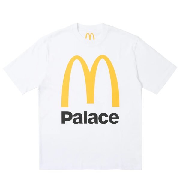 Camiseta Palace McDonald's Logo Branca