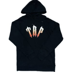Moletom Trapstar Preto e Laranja