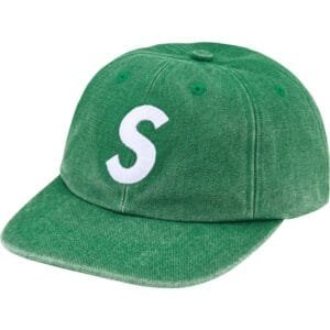 Boné Supreme Logotipo Pigment S Verde