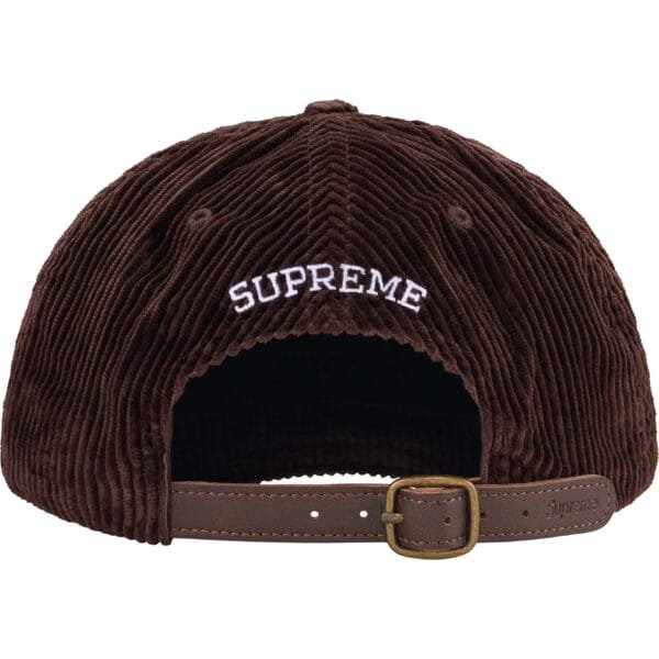 Boné Supreme Corduroy S Logo