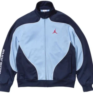 Jaqueta Tricô Supreme X Jordan Azul