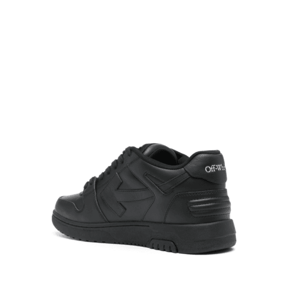 OFF-WHITE Out Of Office OOO For Walking Low Tops - Black