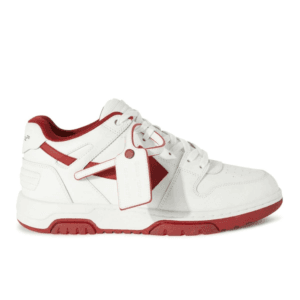 Off-White Out Of Office White Red