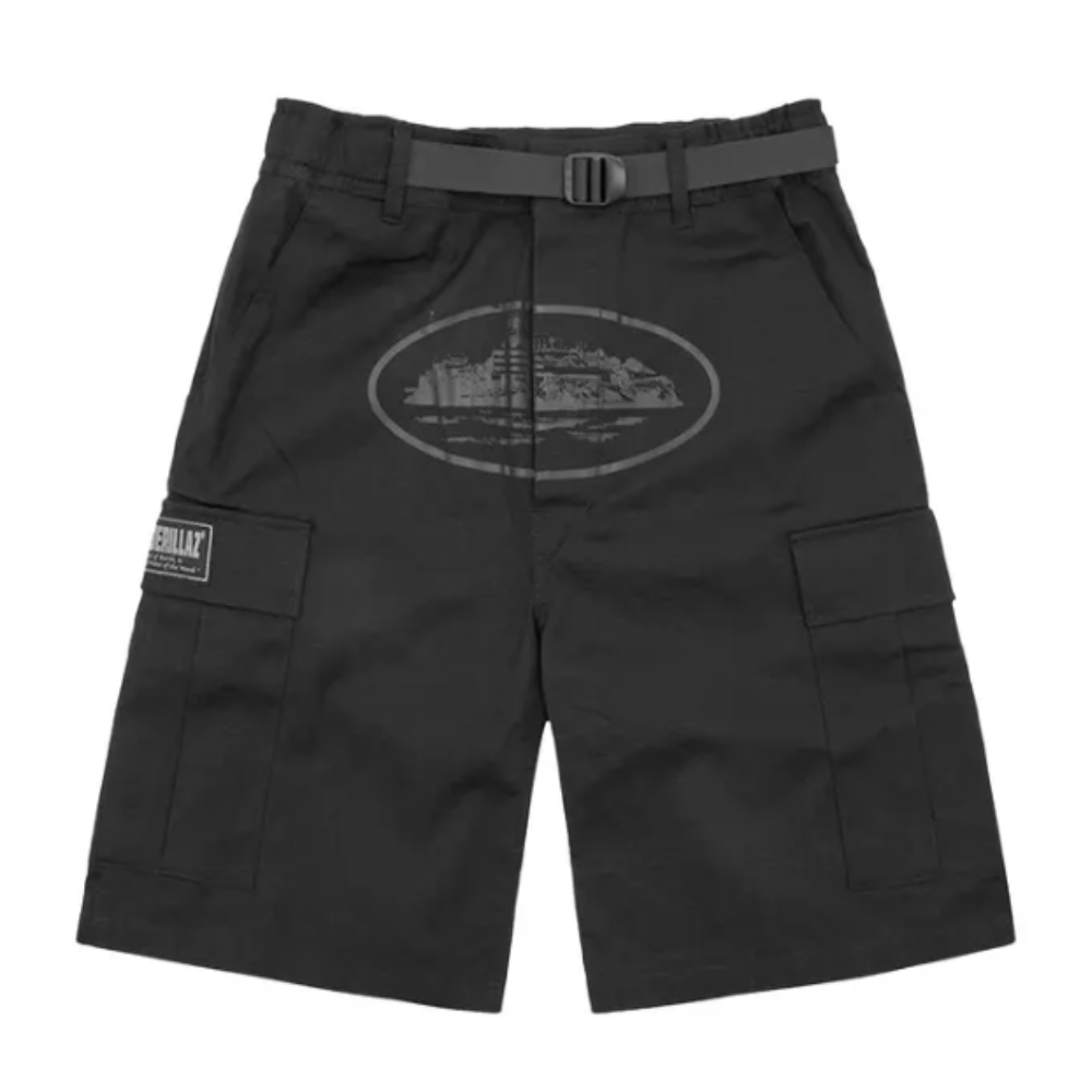 Bermuda Cargo Corteiz Preta