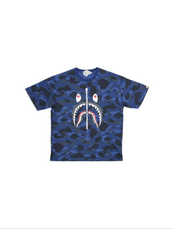 Camiseta Bape Shark Azul