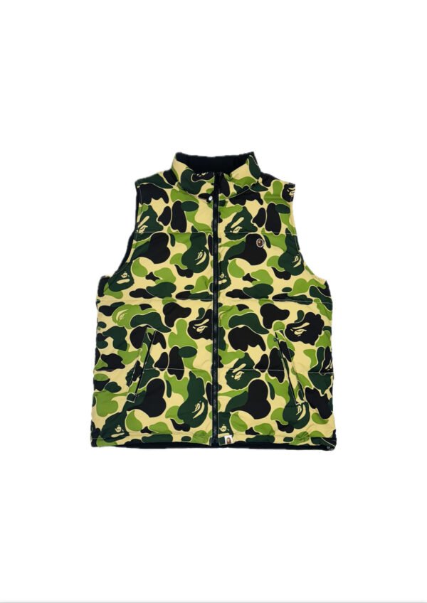 Colete Puffer Bape Verde