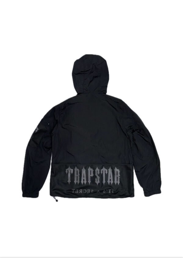 Conjunto Corta Vento Trapstar Preto