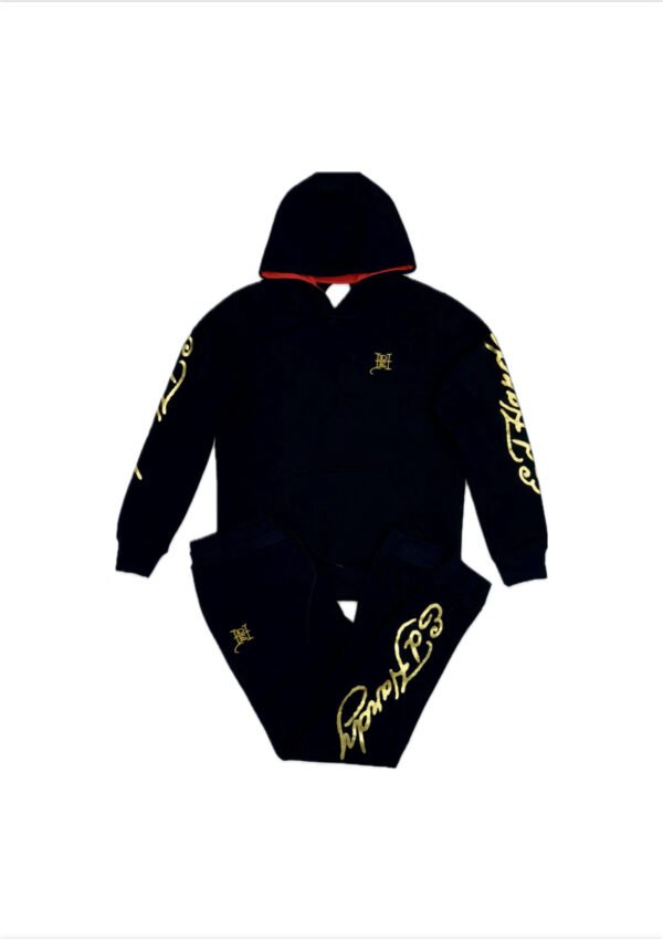 Conjunto Ed Hardy Preto