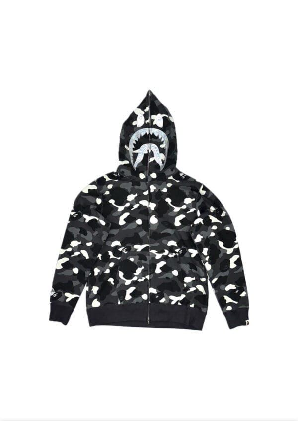 Moletom Bape Shark Preto