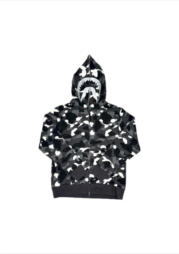 Moletom Bape Shark Preto