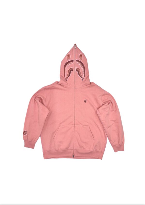 Moletom Bape Shark Rosa