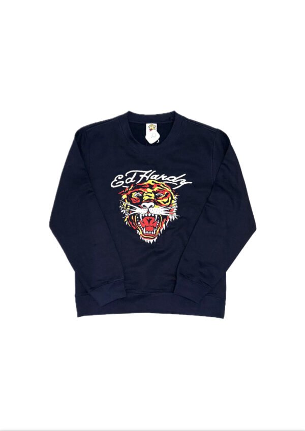 Moletom Careca Ed Hardy Tiger Azul