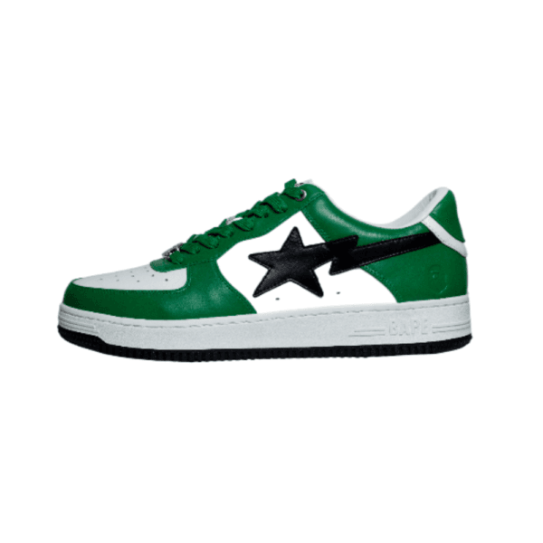 A Bathing Ape Bape Sta #3 M2 White Green Black