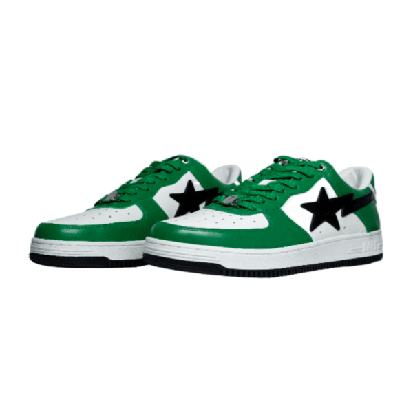 A Bathing Ape Bape Sta #3 M2 White Green Black