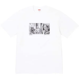 Camiseta Supreme Mister Cartoon Branca