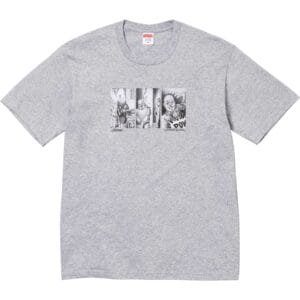 Camiseta Supreme Mister Cartoon Cinza