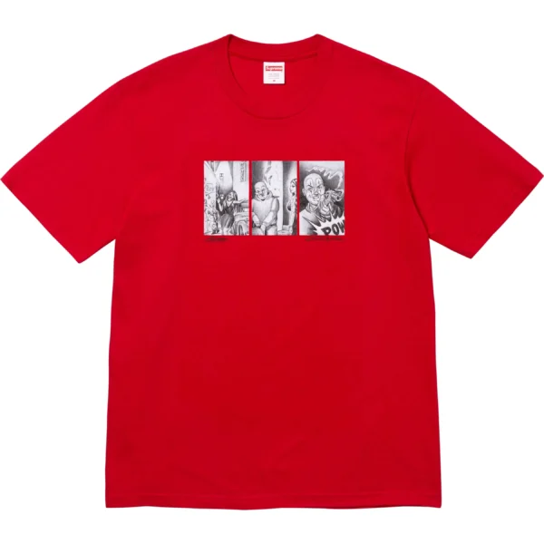 Camiseta Supreme Mister Cartoon Vermelha