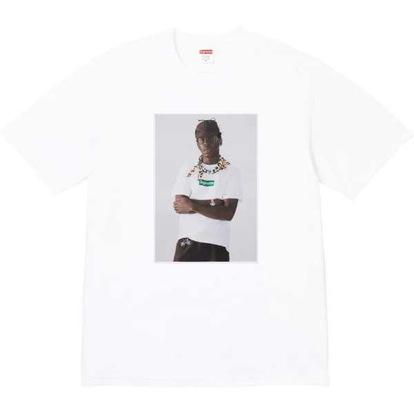 Camiseta Supreme Tyler Branca