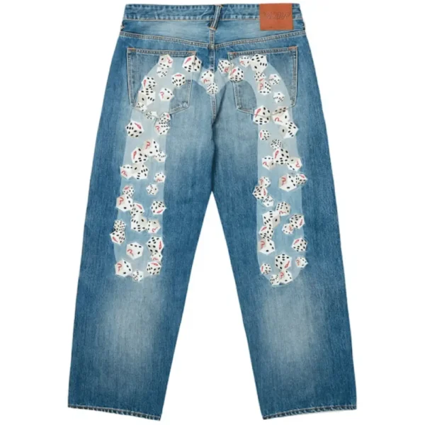 Calça Jeans Evisu x Palace Clara