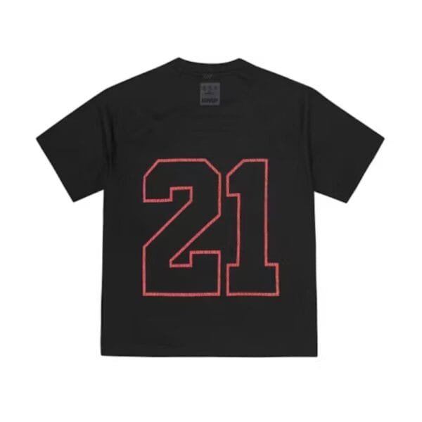 Conjunto Poliéste Slaughter Gang 21 Savage x Corteiz Preto