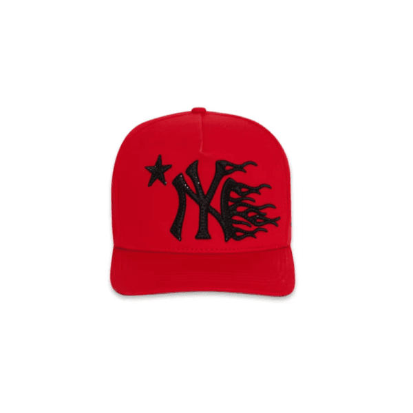 Boné Hellstar NY Snapback Hat Vermelho