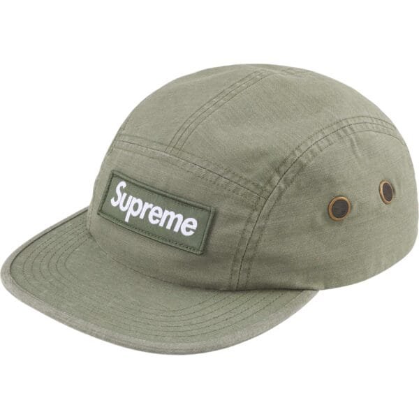 Boné Supreme Acampamento Militar Verde