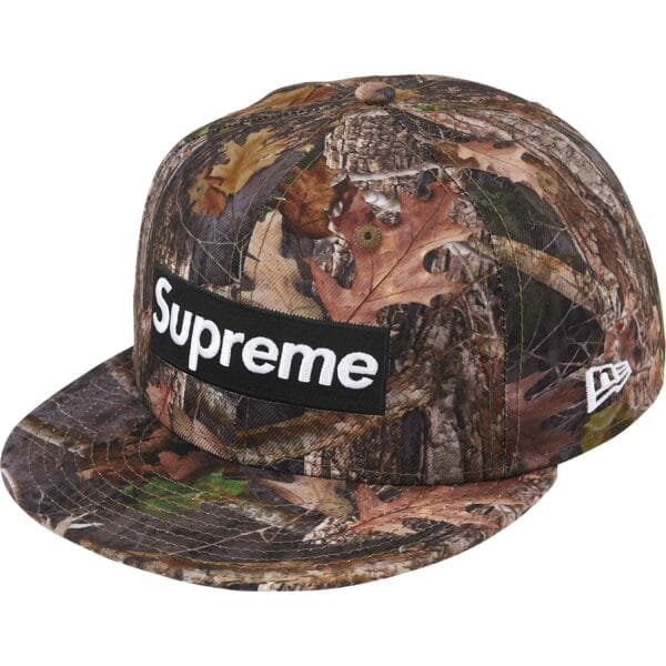 Boné Supreme Championship Box Logo Camuflado