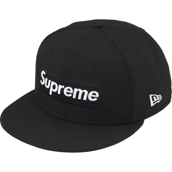 Boné Supreme Championship Box Logo Preto