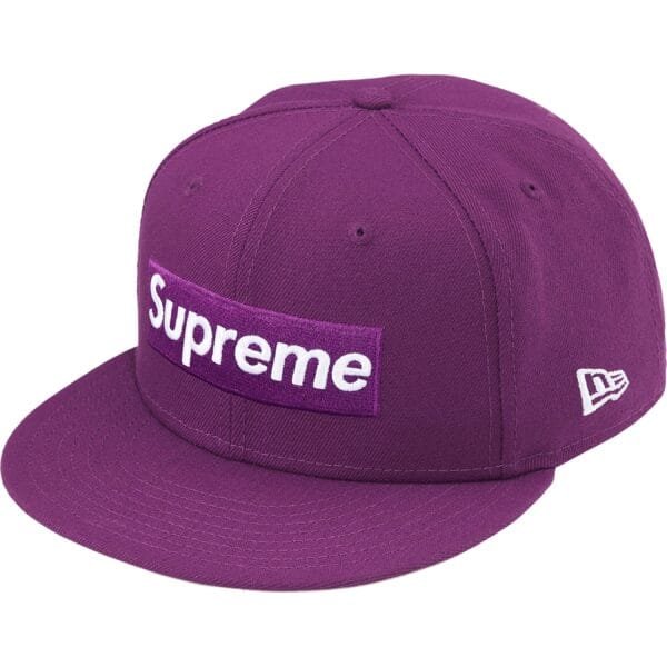 Boné Supreme Championship Box Logo Roxo