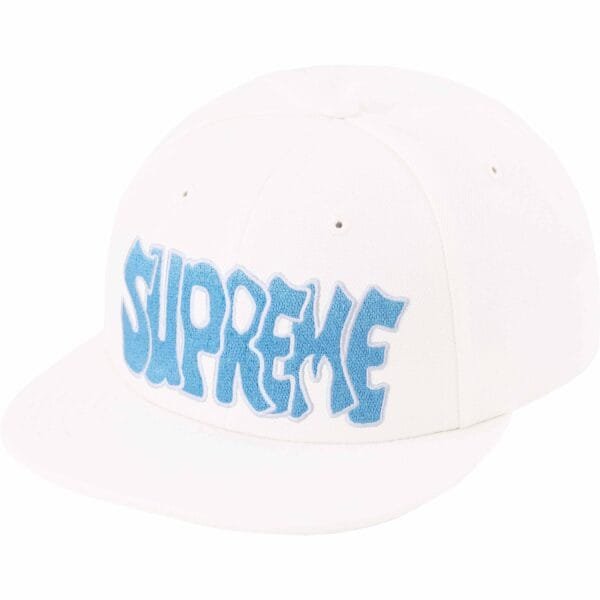 Boné Supreme Creep 6-Panel Branco