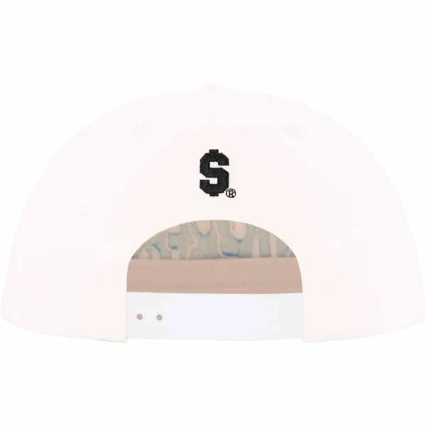 Boné Supreme Creep 6-Panel Branco