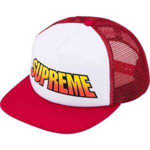 Boné Supreme Gradient Mesh Back Vermelho