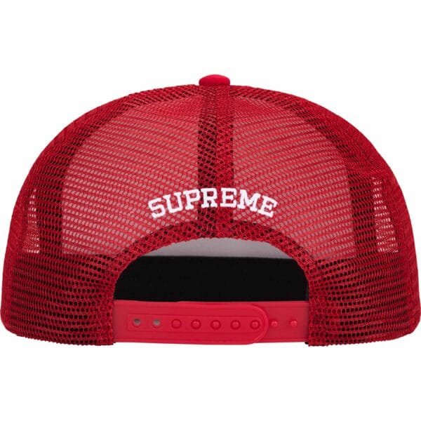 Boné Supreme Gradient Mesh Back Vermelho