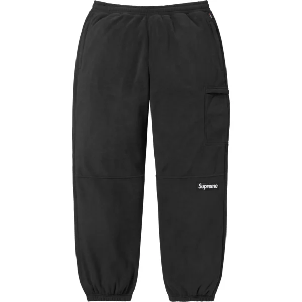Calça Supreme x Polartec Preta