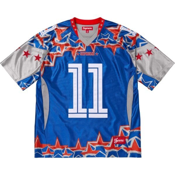 Camiseta Supreme Stars Football Jersey Azul