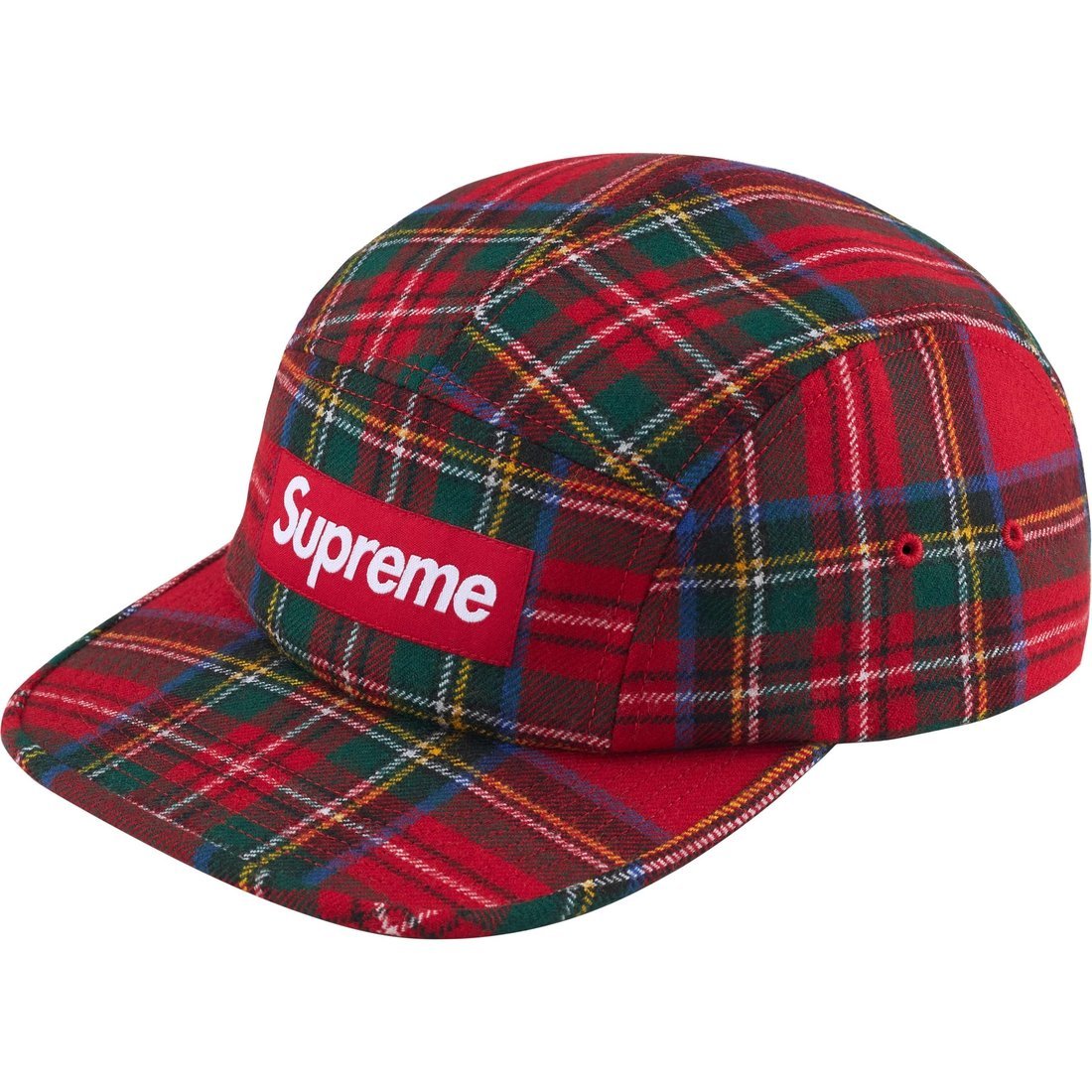 Boné Supreme Lochcarron Vermelho