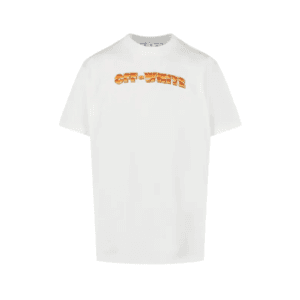 Camiseta Off-White Metal Arr Over Laranja