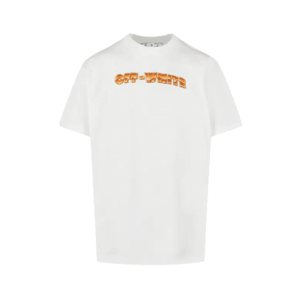 Camiseta Off-White Metal Arr Over Laranja