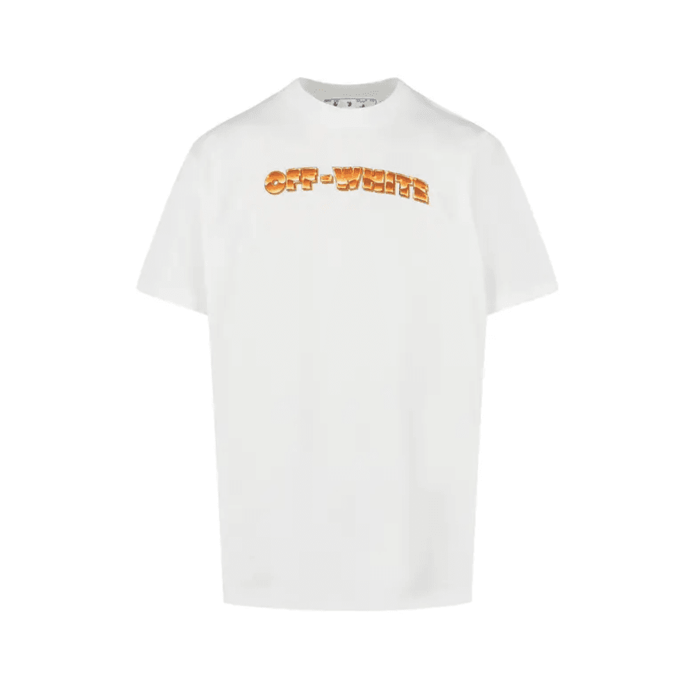 Camiseta Off-White Metal Arr Over Laranja