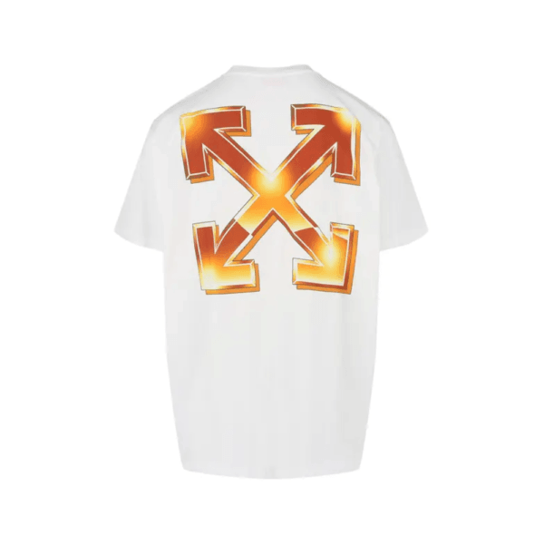 Camiseta Off-White Metal Arr Over Laranja